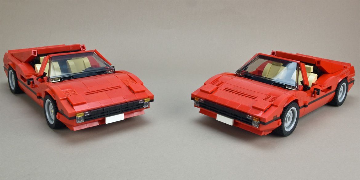 Am Stein der Zeit: Original und Fälschung des Ferrari 308GTS
