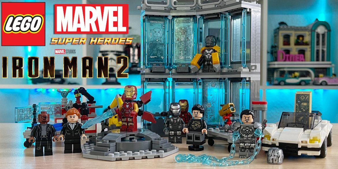 LEGO 76216 neue ist Helm? Wie Iron der Man im Iron Werkstatt Review: gut Mans