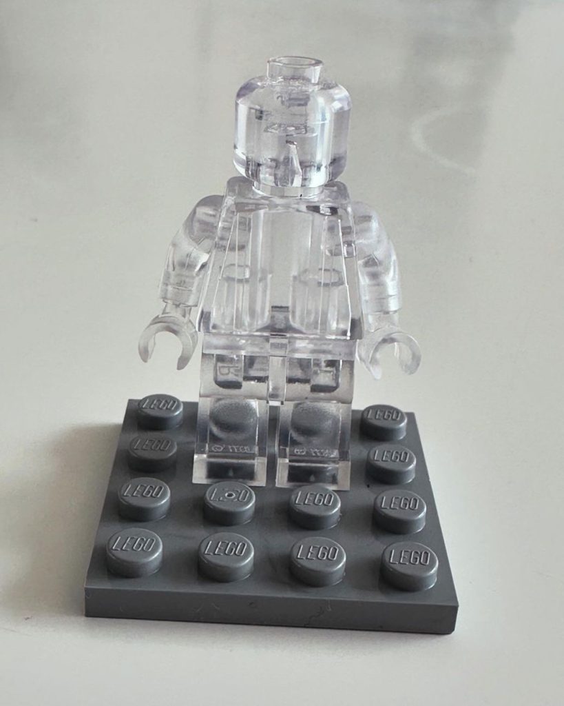 LEGO Minifigur transparent