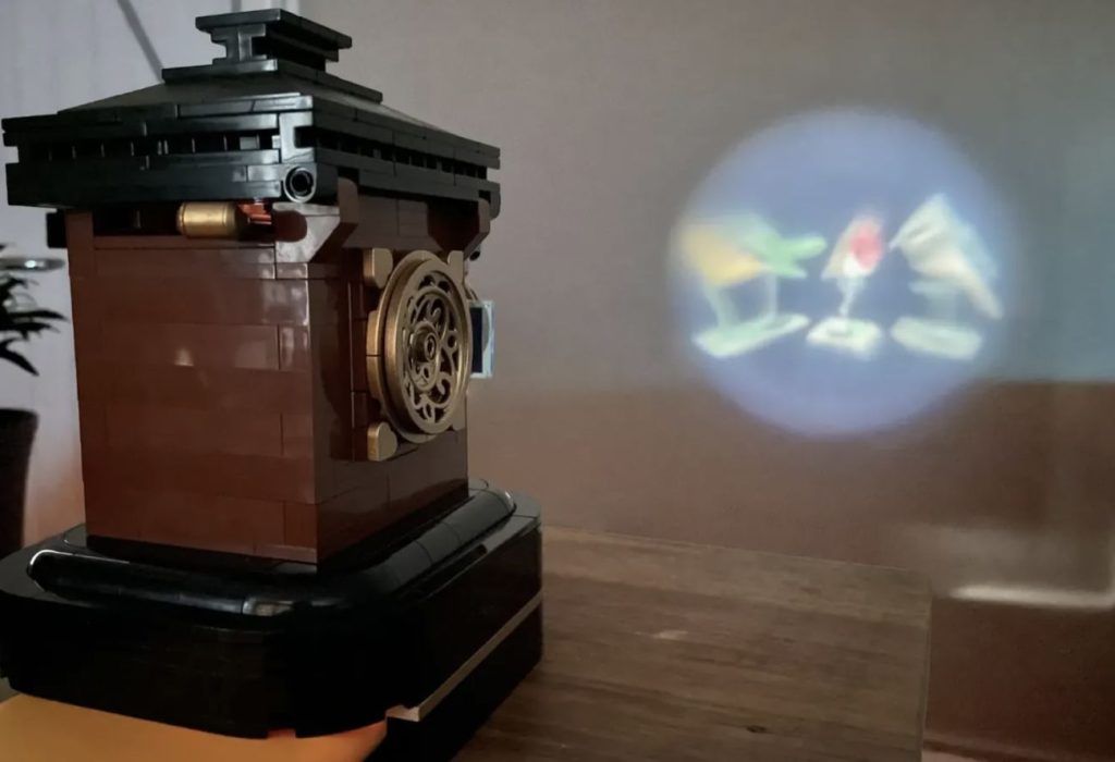 LEGO Ideas Working Image Projector Magic Lantern